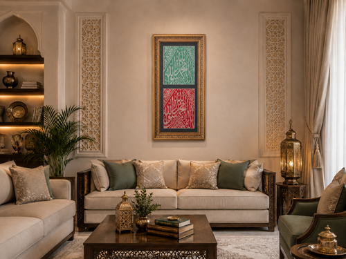 Authentic Framed Prophet Muhammad (PBUH) Chamber Kiswa - Rawdah al-Sharif