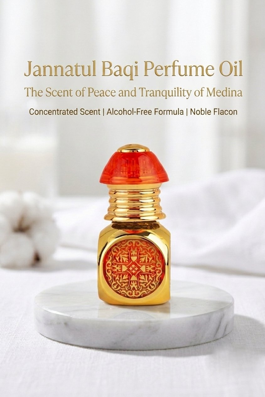 Jannatul Baqi Essence: The Soothing Scent of Medina 5 ml