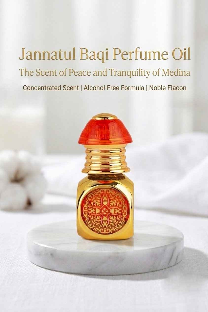 Jannatul Baqi Essence: The Soothing Scent of Medina 5 ml