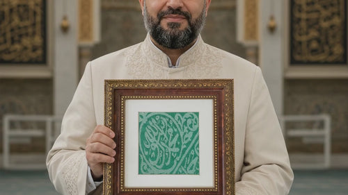 Authentic Prophet Muhammad's (PBUH) Sacred Tomb Covering – Original Certified Islamic Historical Textile